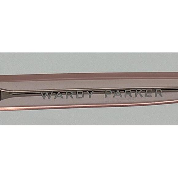 Warby Parker Nancy 600 53-16-135 Crystal Pink Eyeglasses FRAMES ONLY with case - Picture 6 of 11